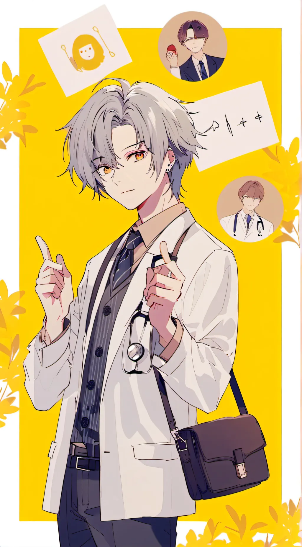 ai character: Asher/big brother background