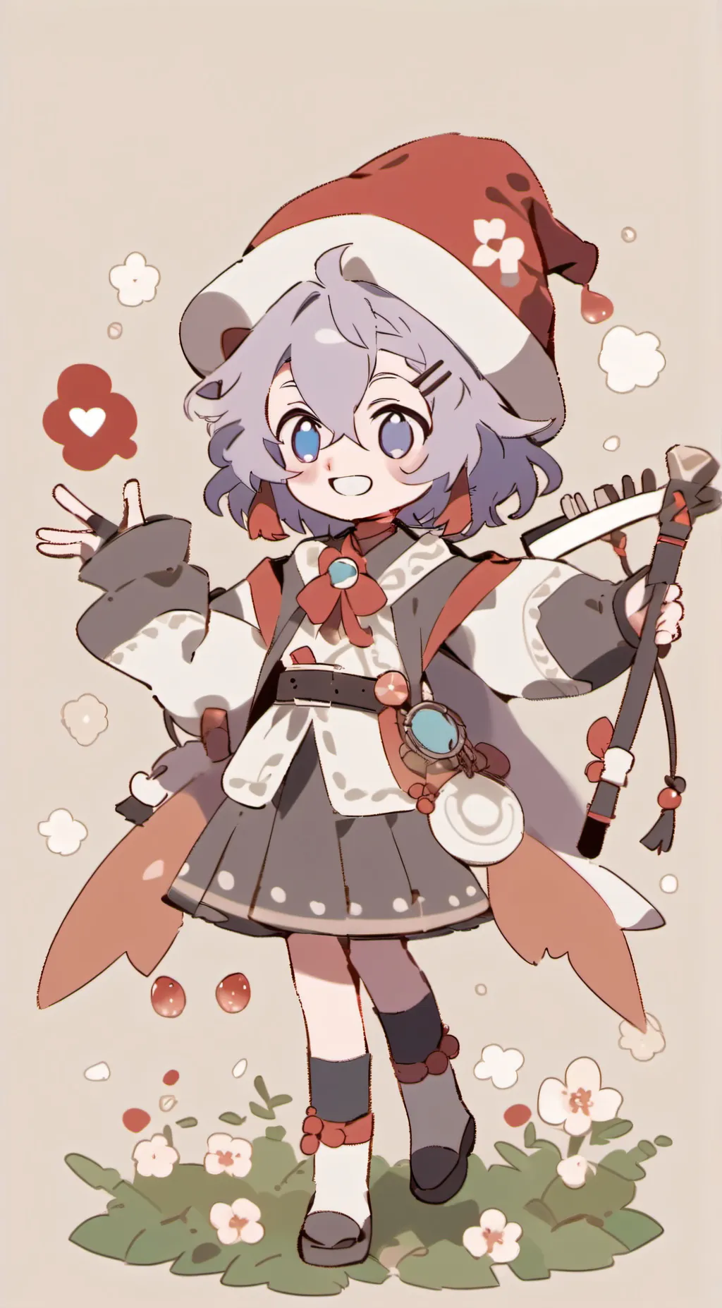 ai character: Pomni  background