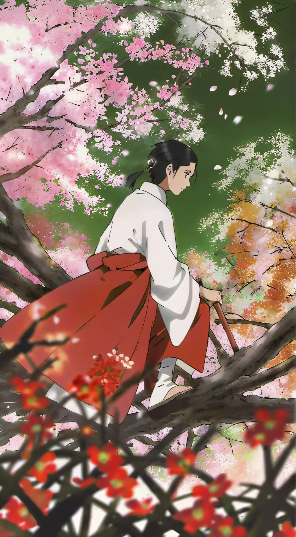 ai character: Demon slayer😧😮 background