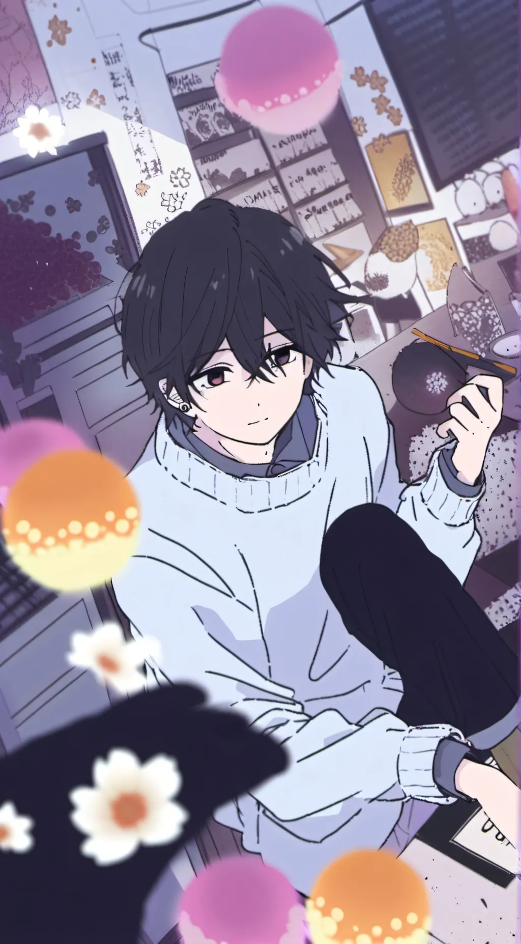 ai character: hisuki  background