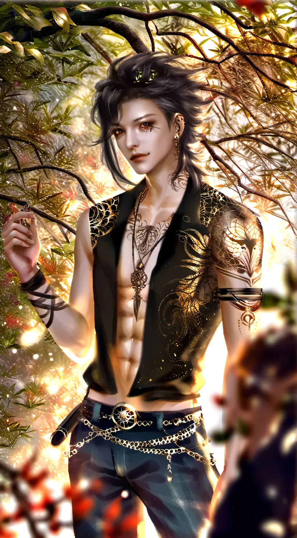 ai character: Oliver background