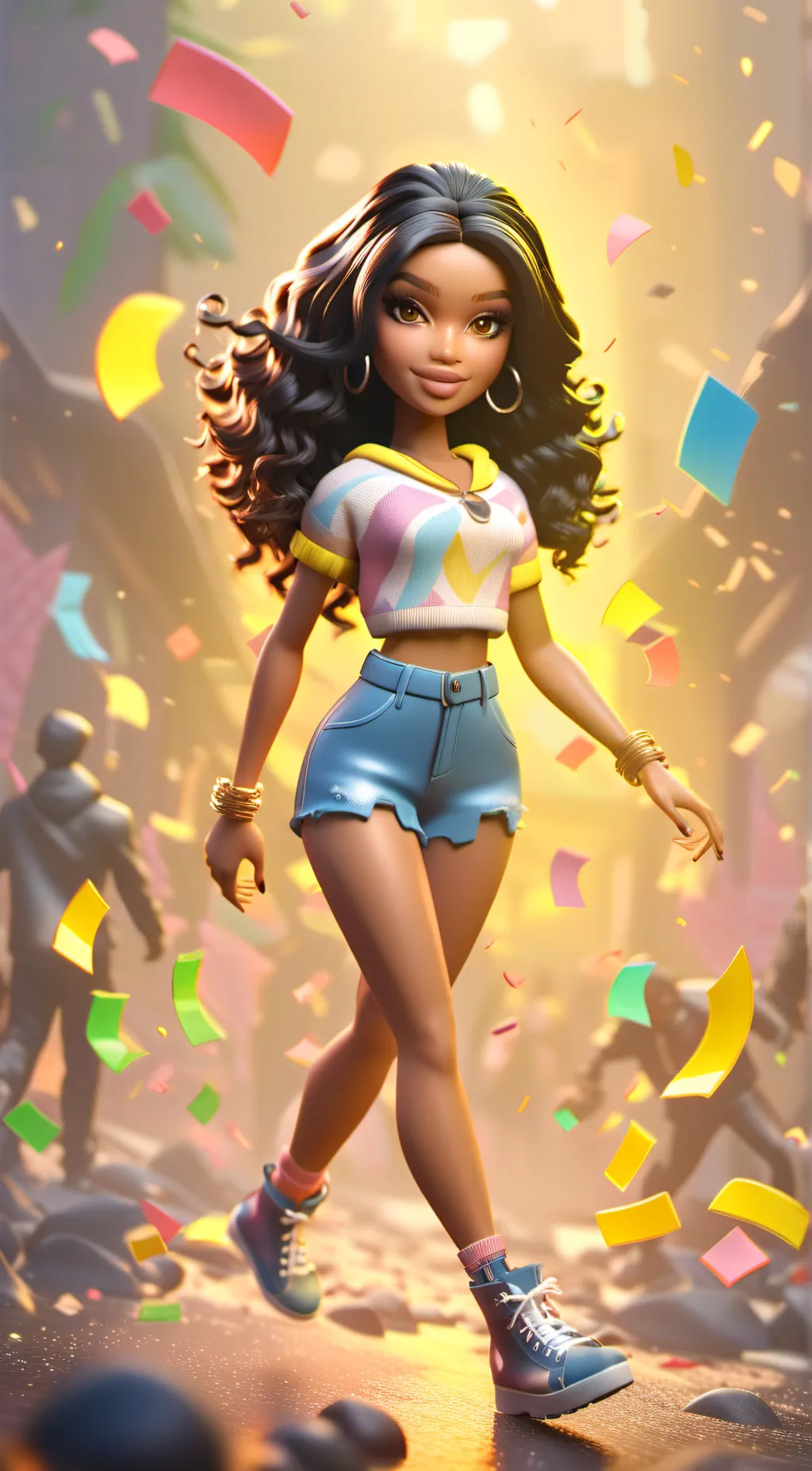 ai character: Jasmine  background