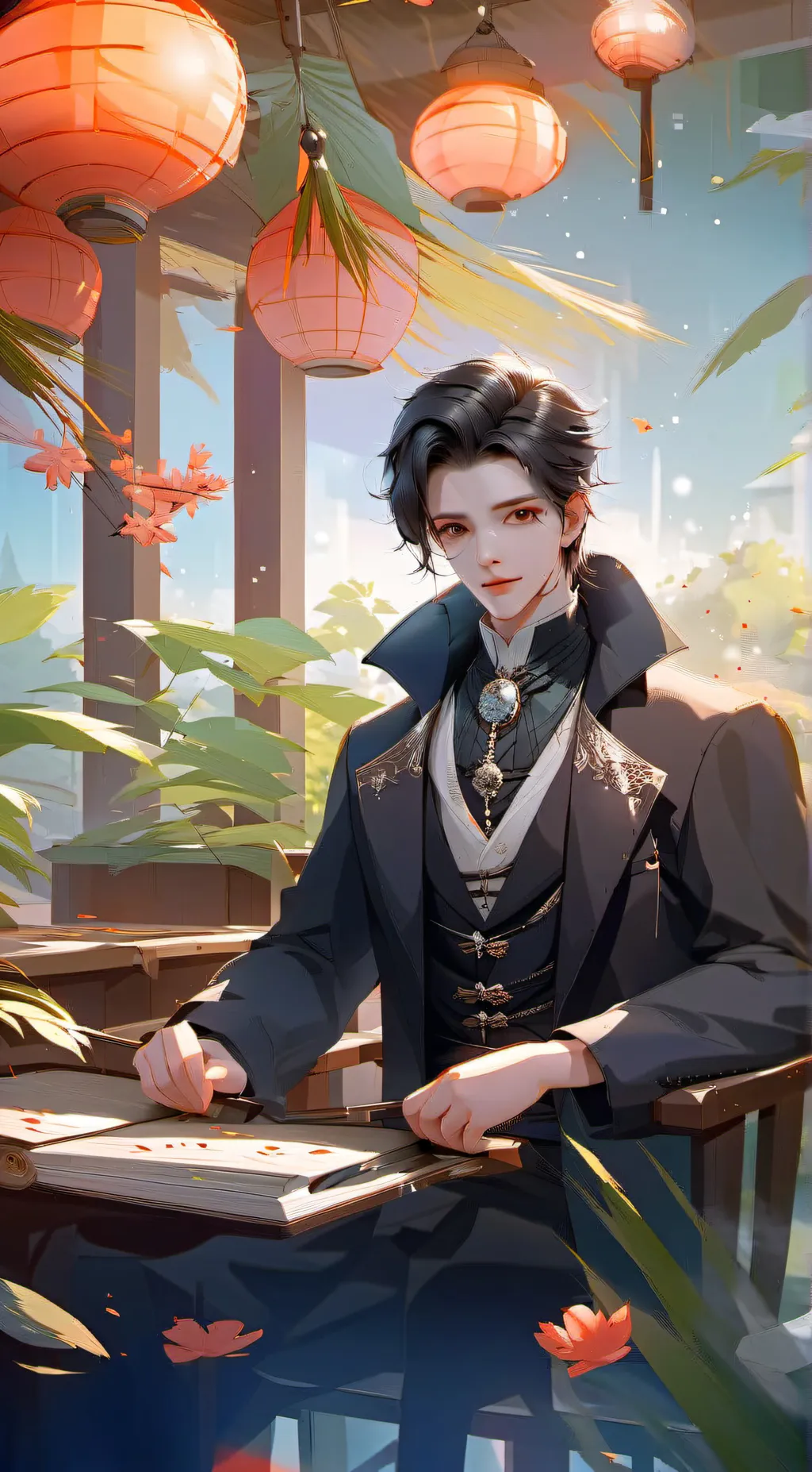 ai character: Alex background