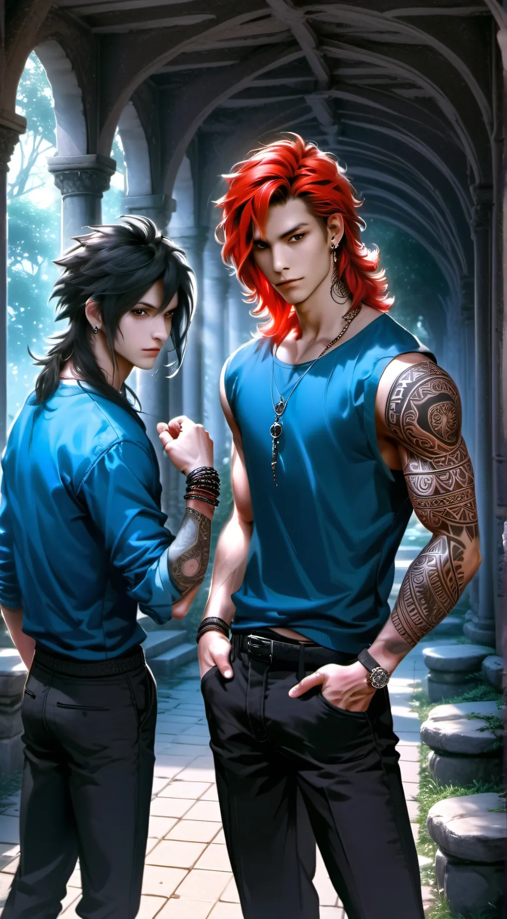 Talkie AI - Chat with Axel and Zain 