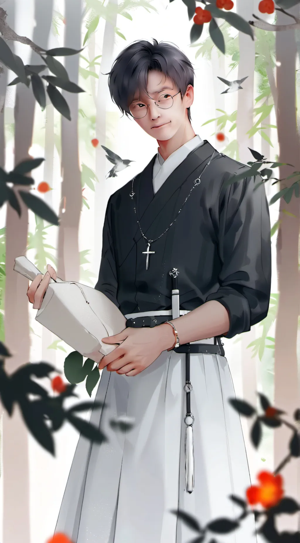 ai character: David background