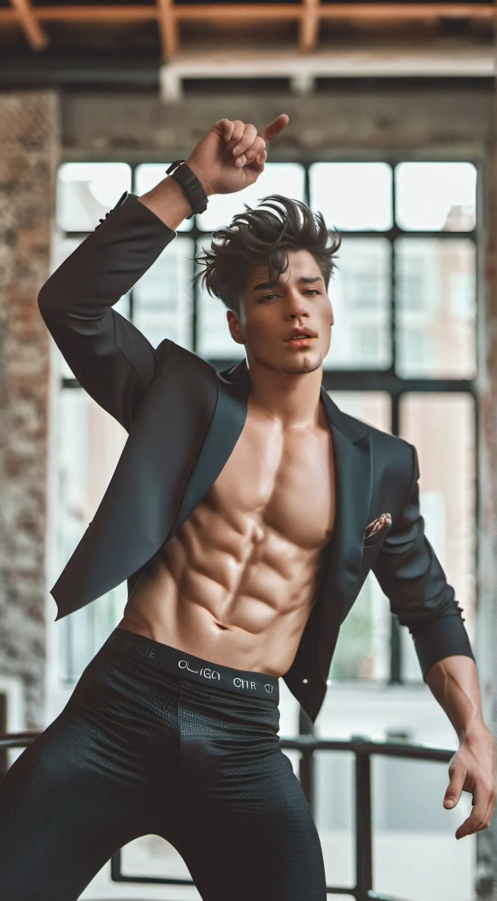 ai character: Mark background