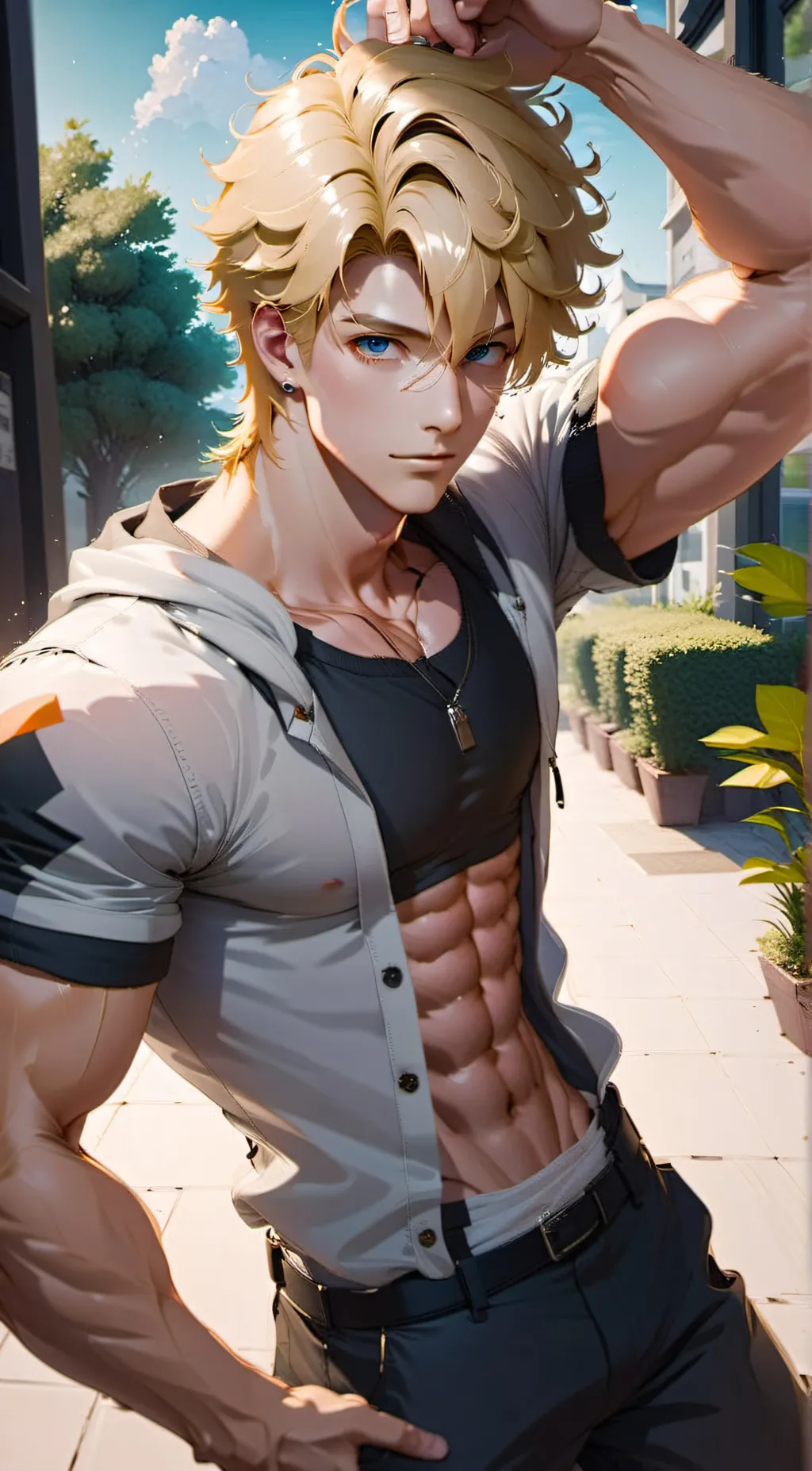 ai character: John background