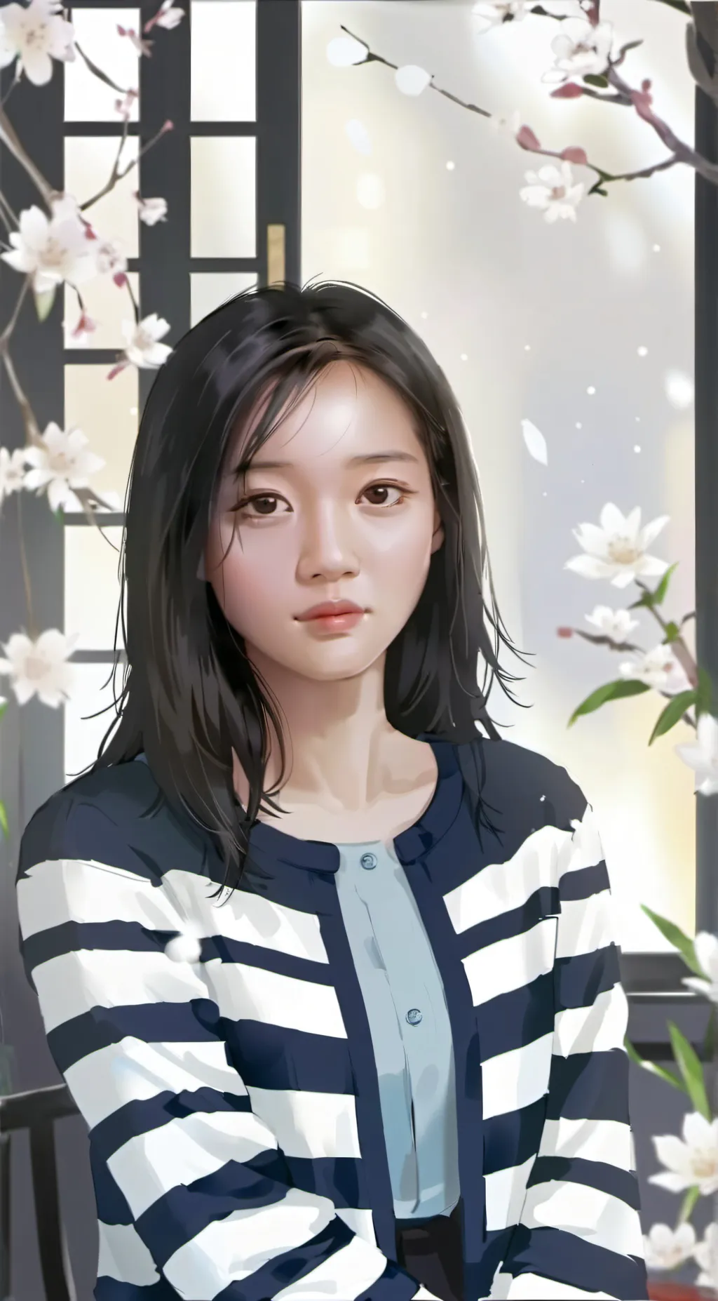 ai character: Michelle Thiele background