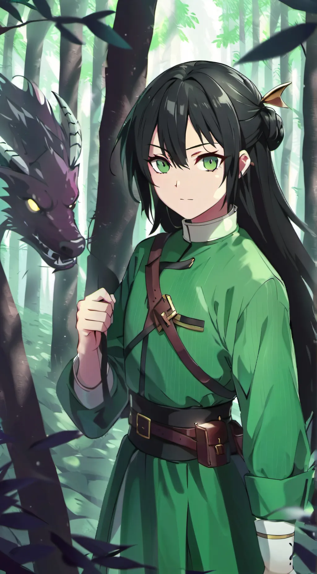 ai character: Suki urachi background