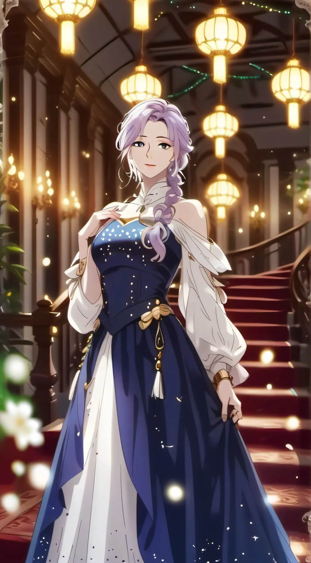 ai character: iris background