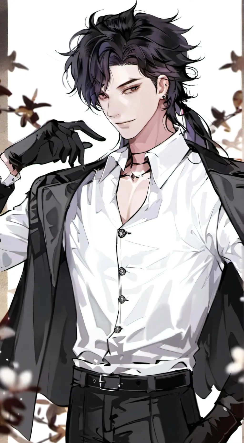 ai character: Isagani (butler) background