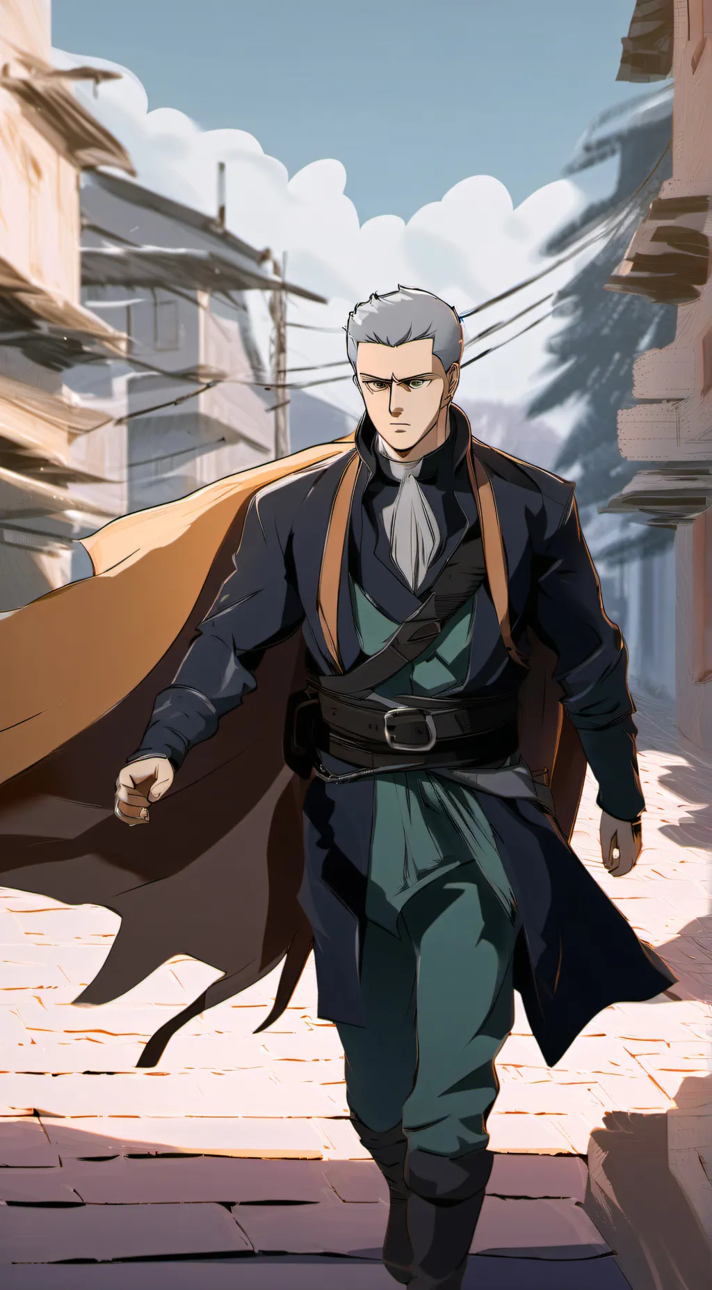 ai character: Connie springer background