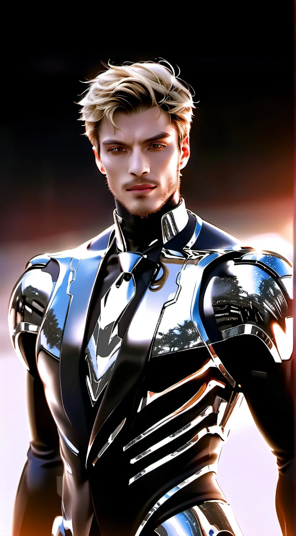 ai character: Alexzander Vogue background