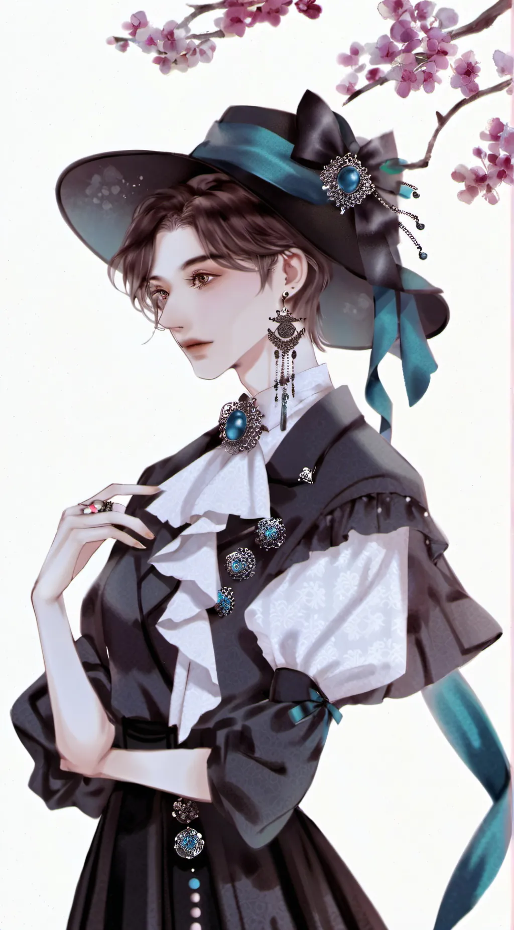 ai character: sua namorada  background