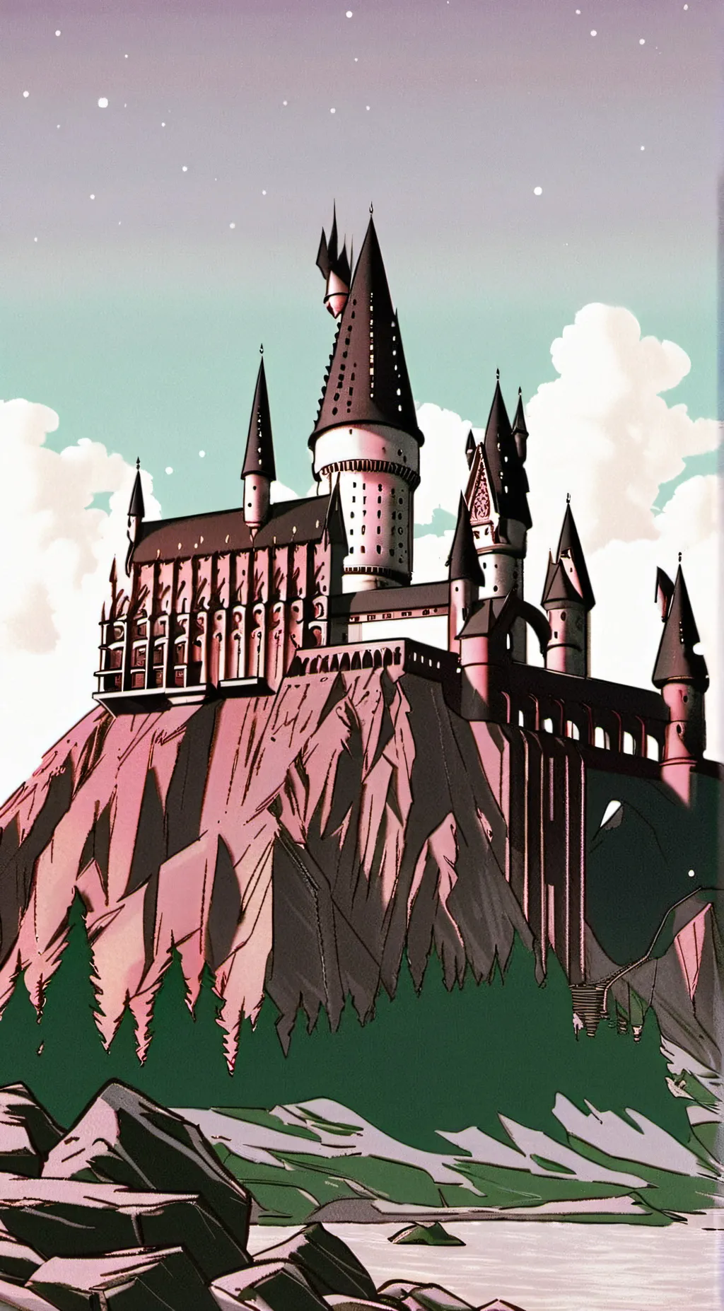 ai character: Hogwarts prank war background