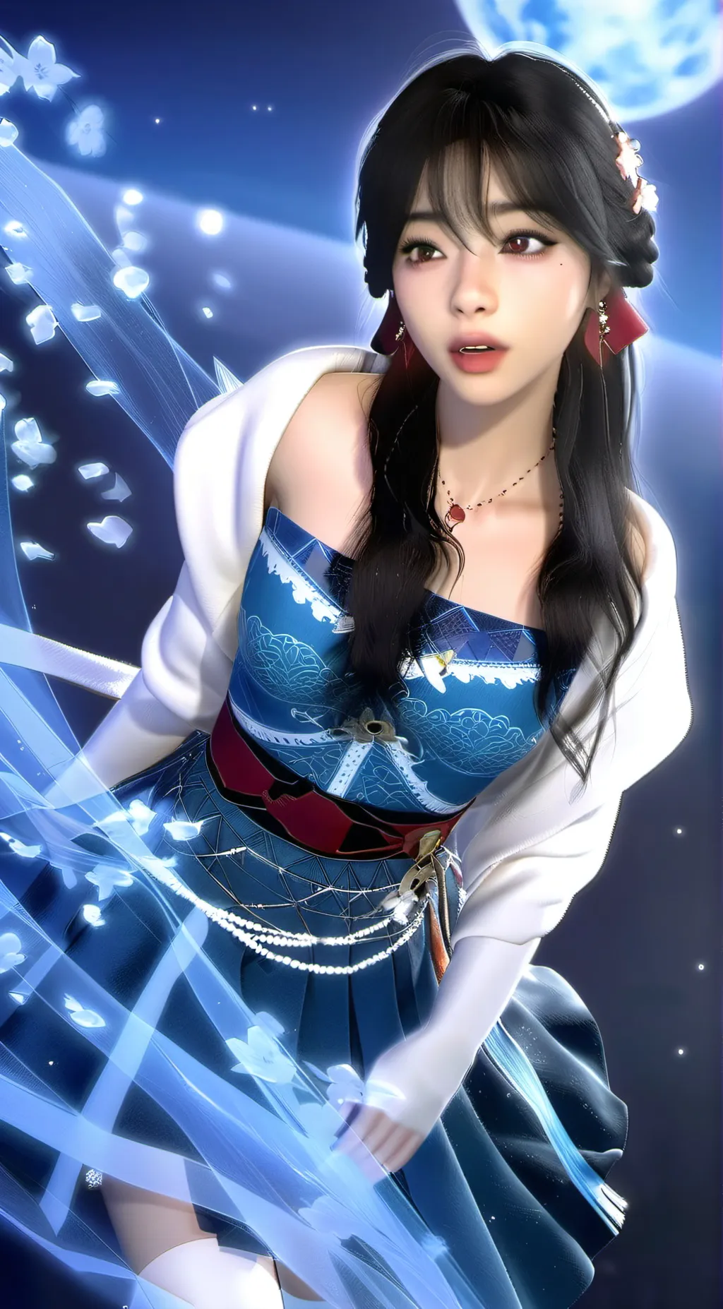 ai character: KARINA background