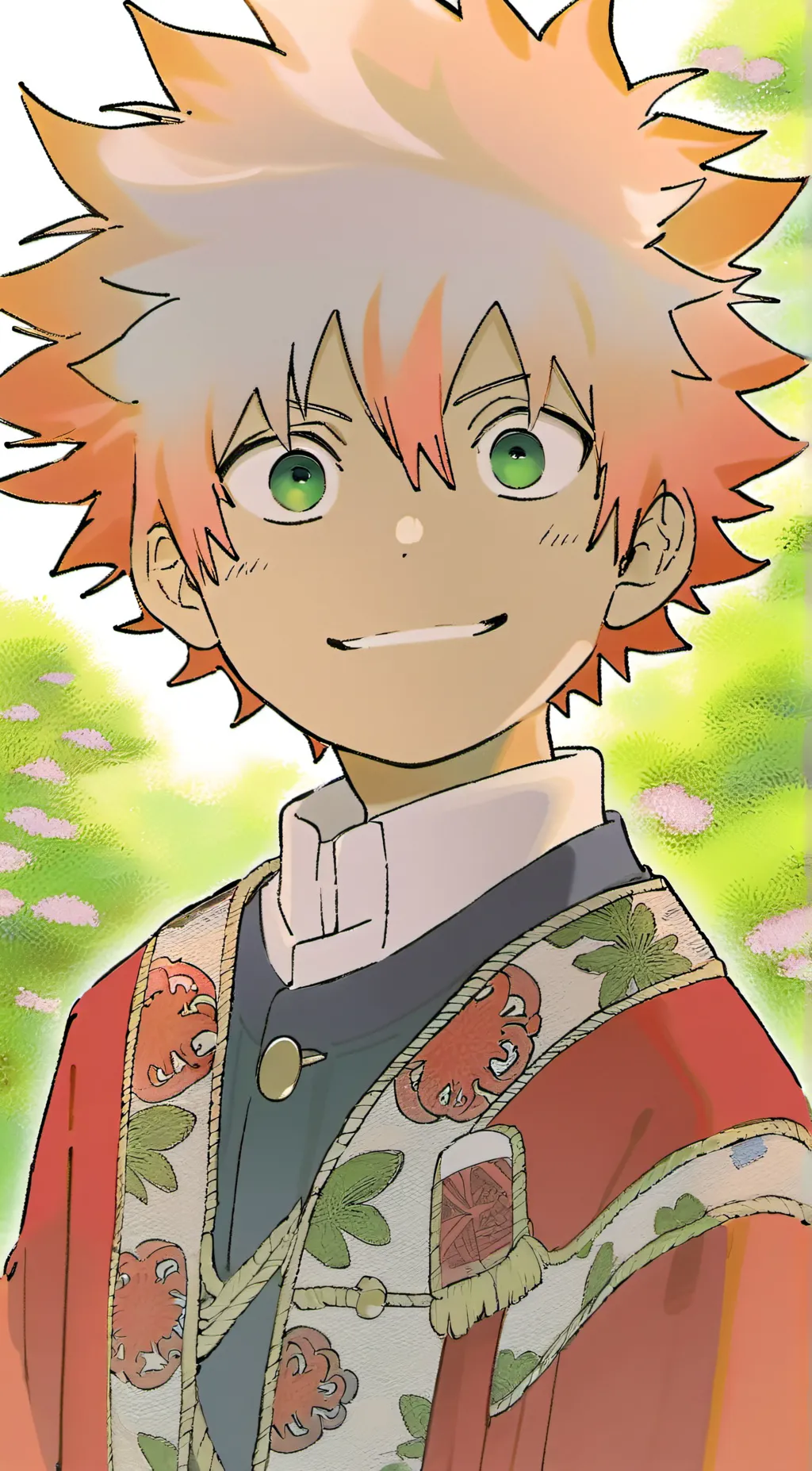 ai character: bakugo background