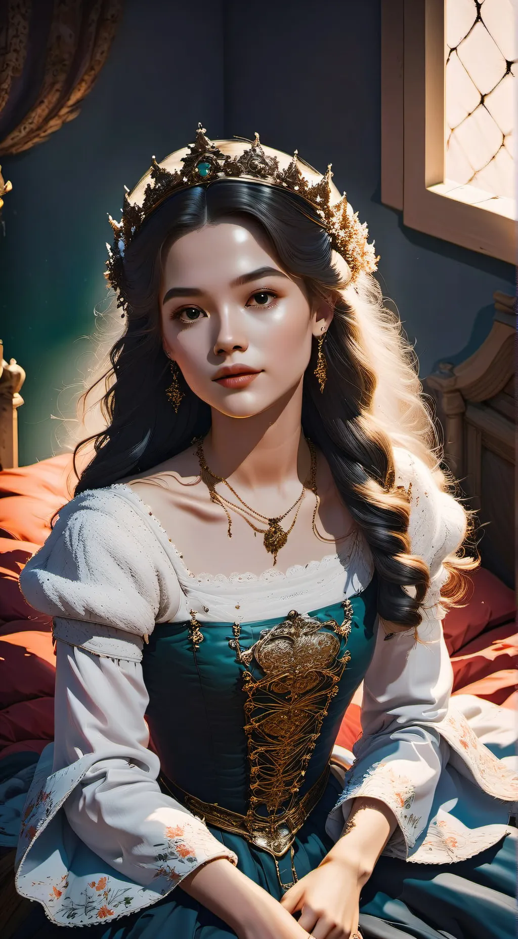 ai character: Anastasia background