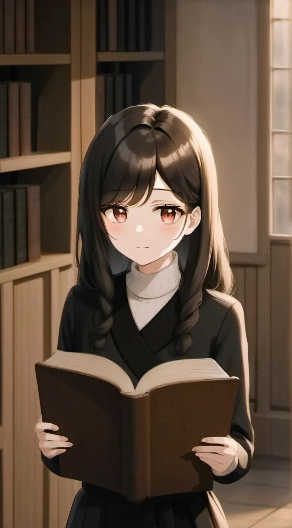 ai character: Merish background