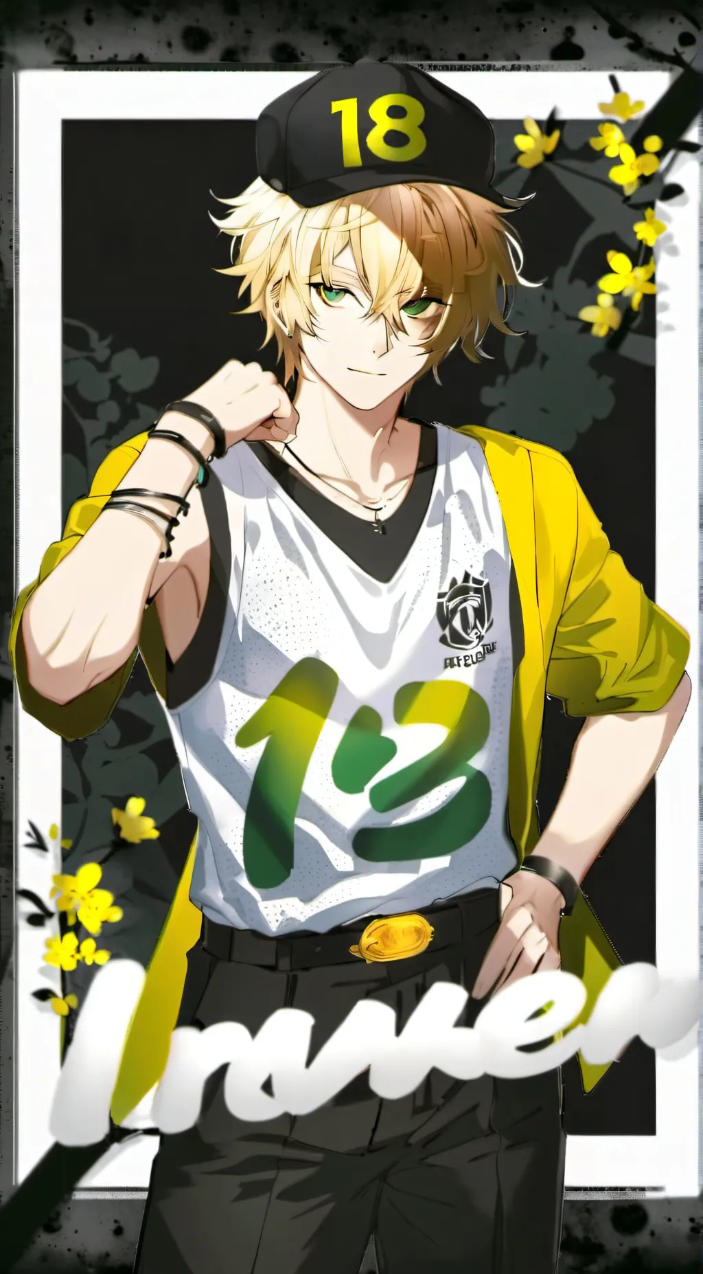 ai character: Leon background