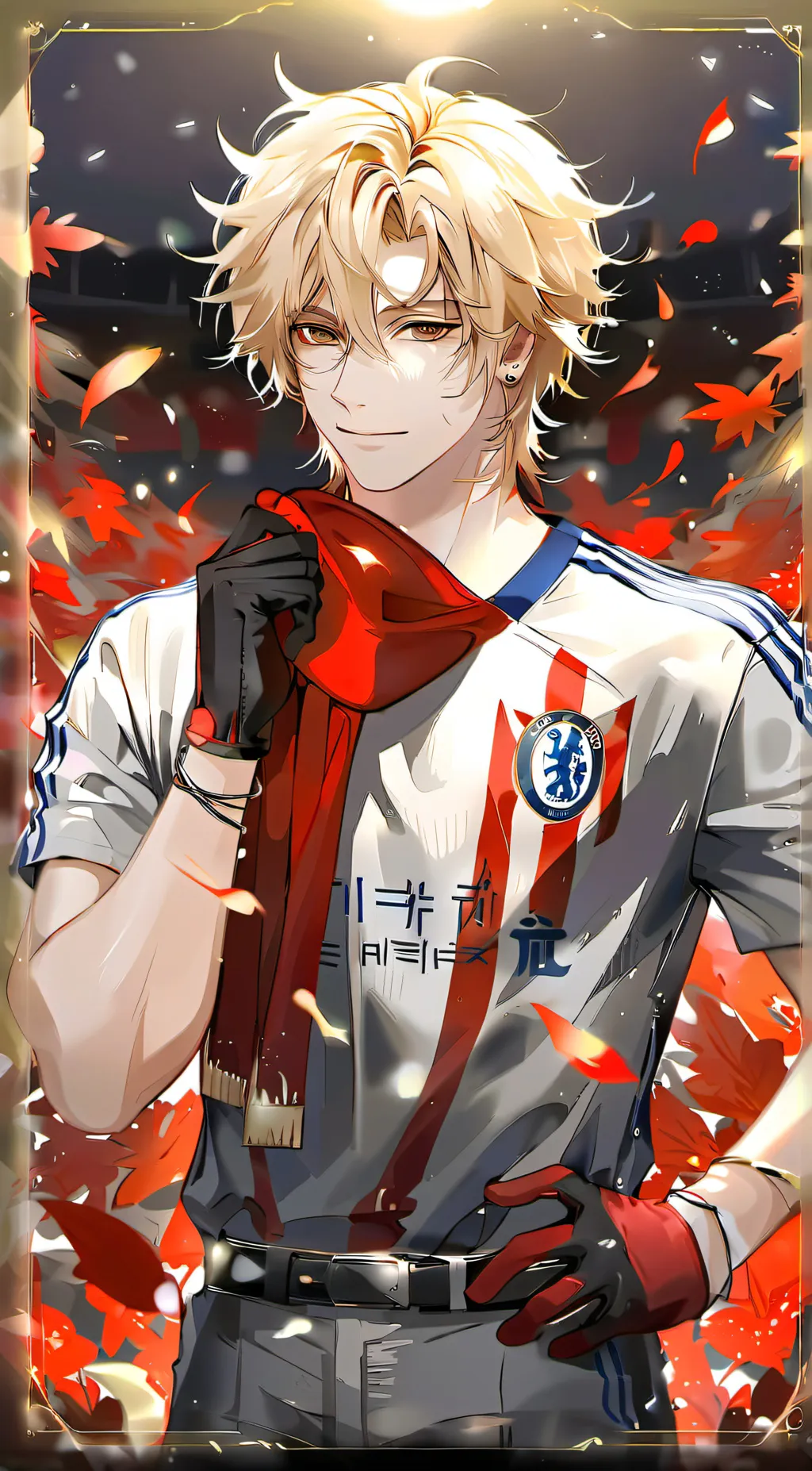 ai character: Leo background