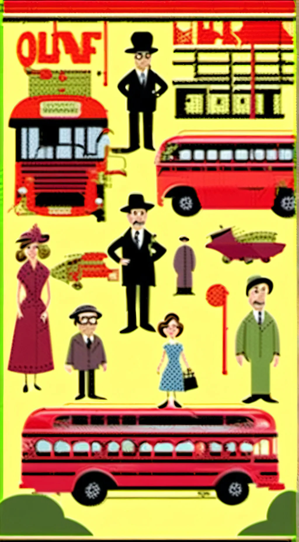 ai character: On the buses background