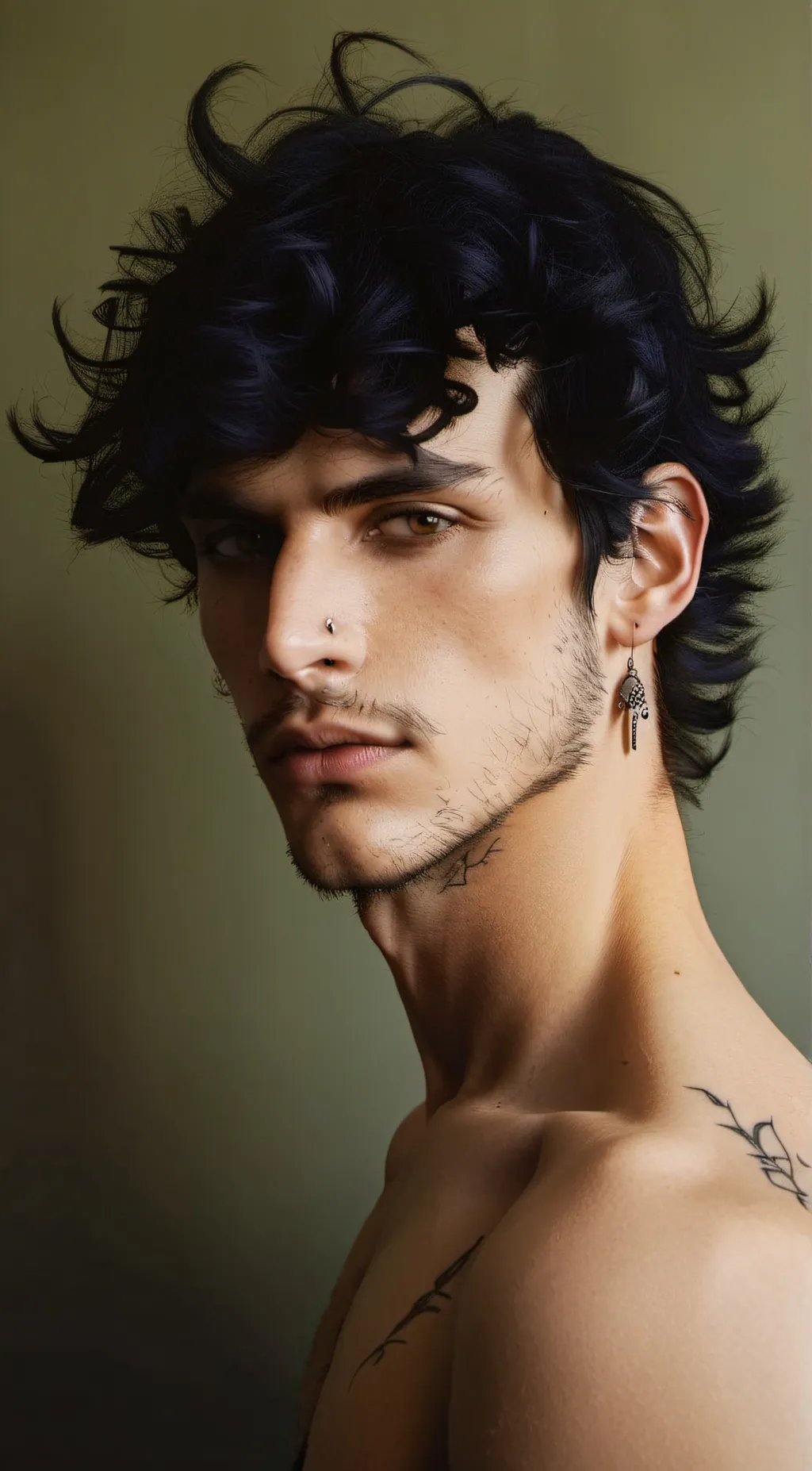 ai character: Damien  background