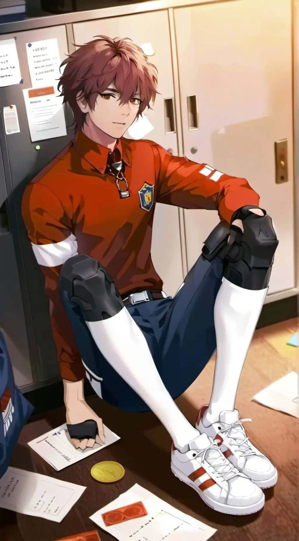 ai character: Hudson background