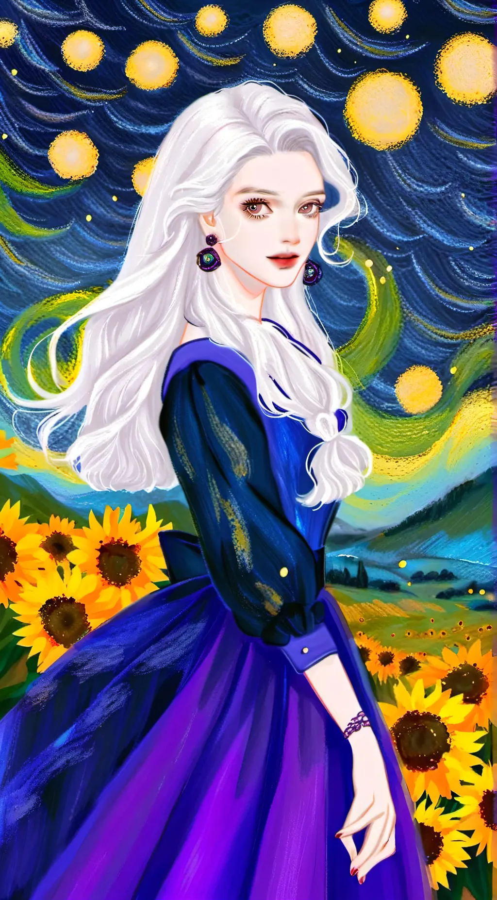 ai character: Ella background