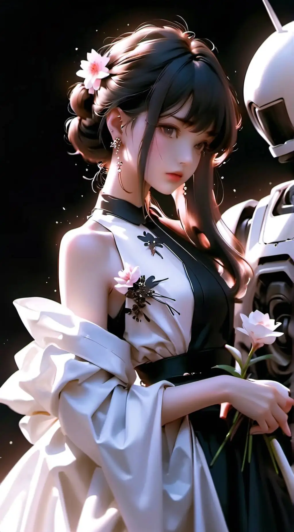 ai character: lily background