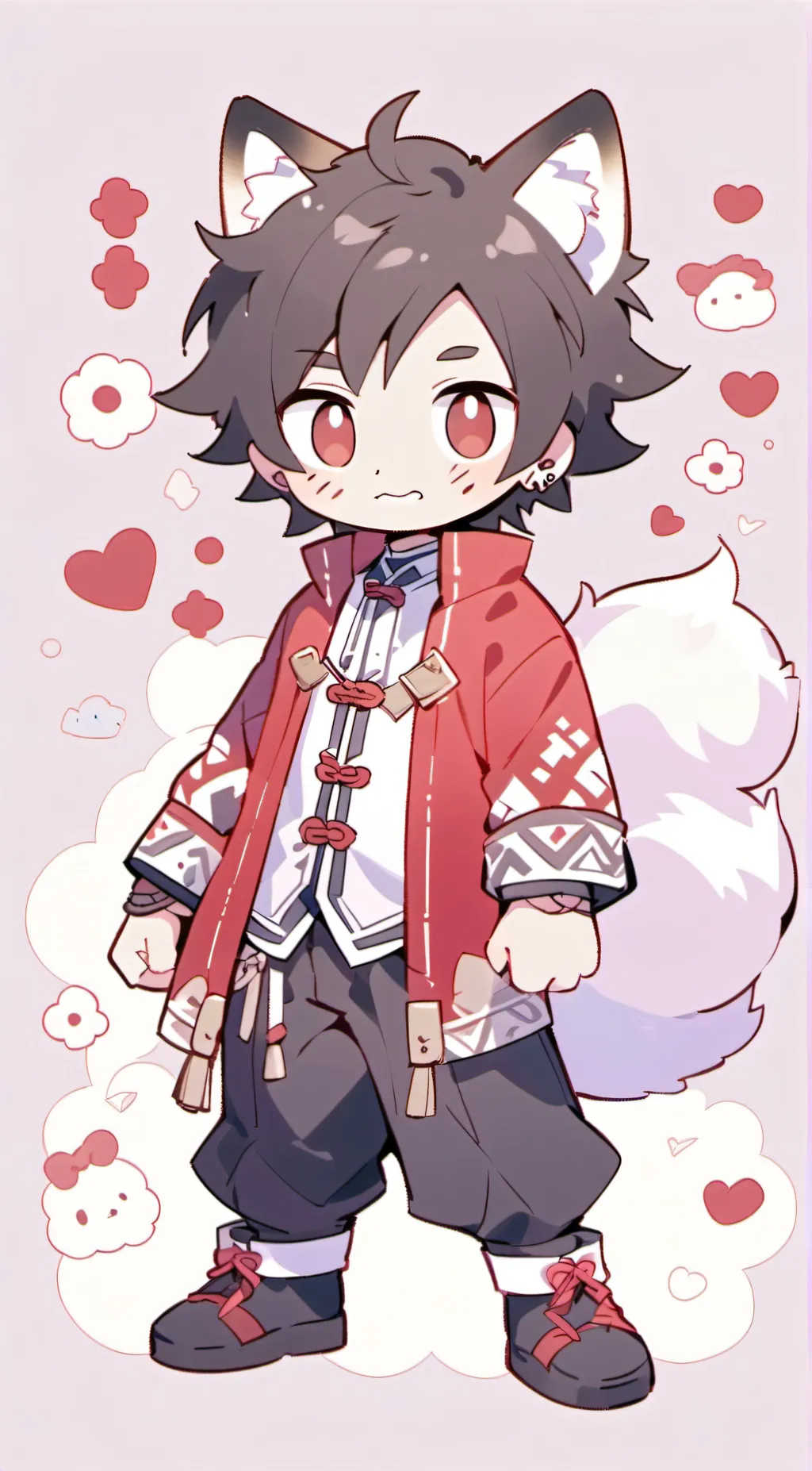 ai character: Arron background