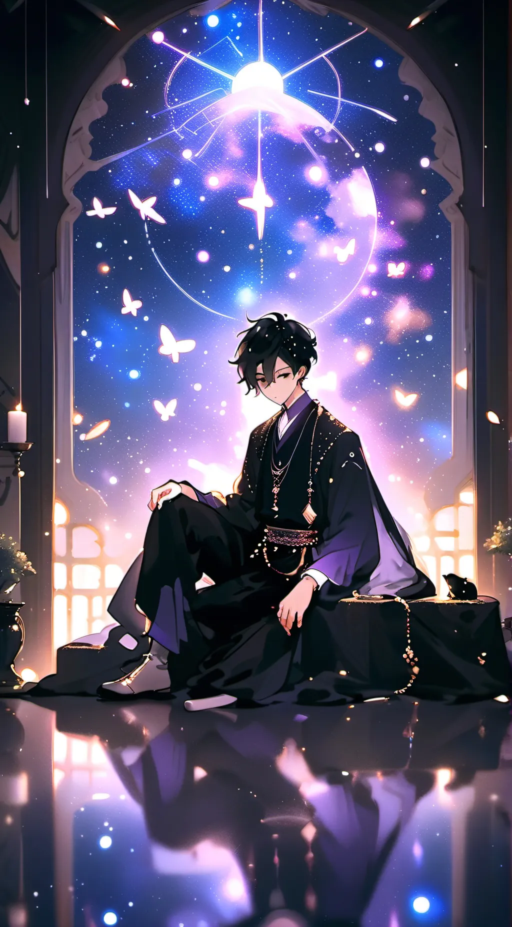 ai character: Max background