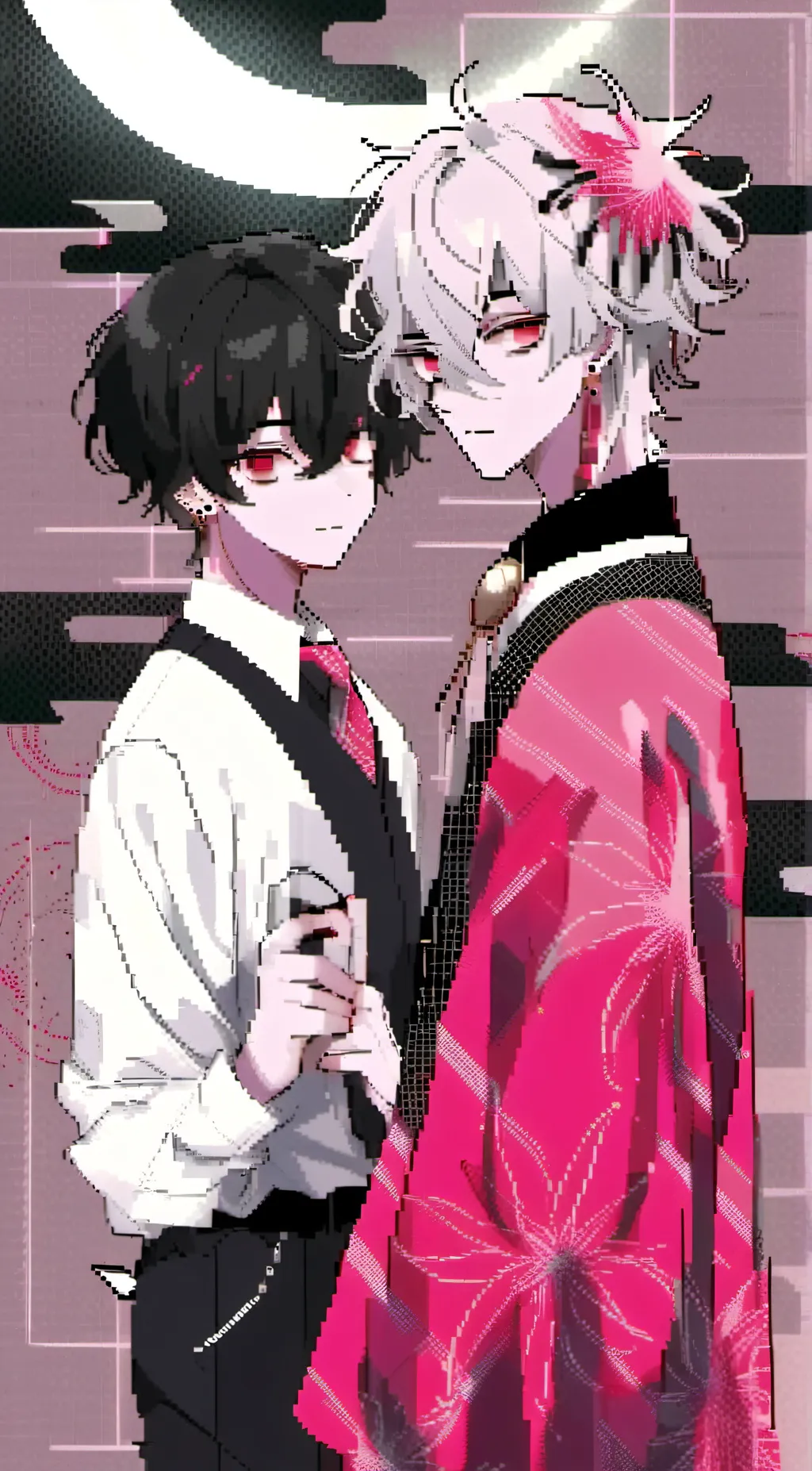 ai character: Mio & Chigiri background