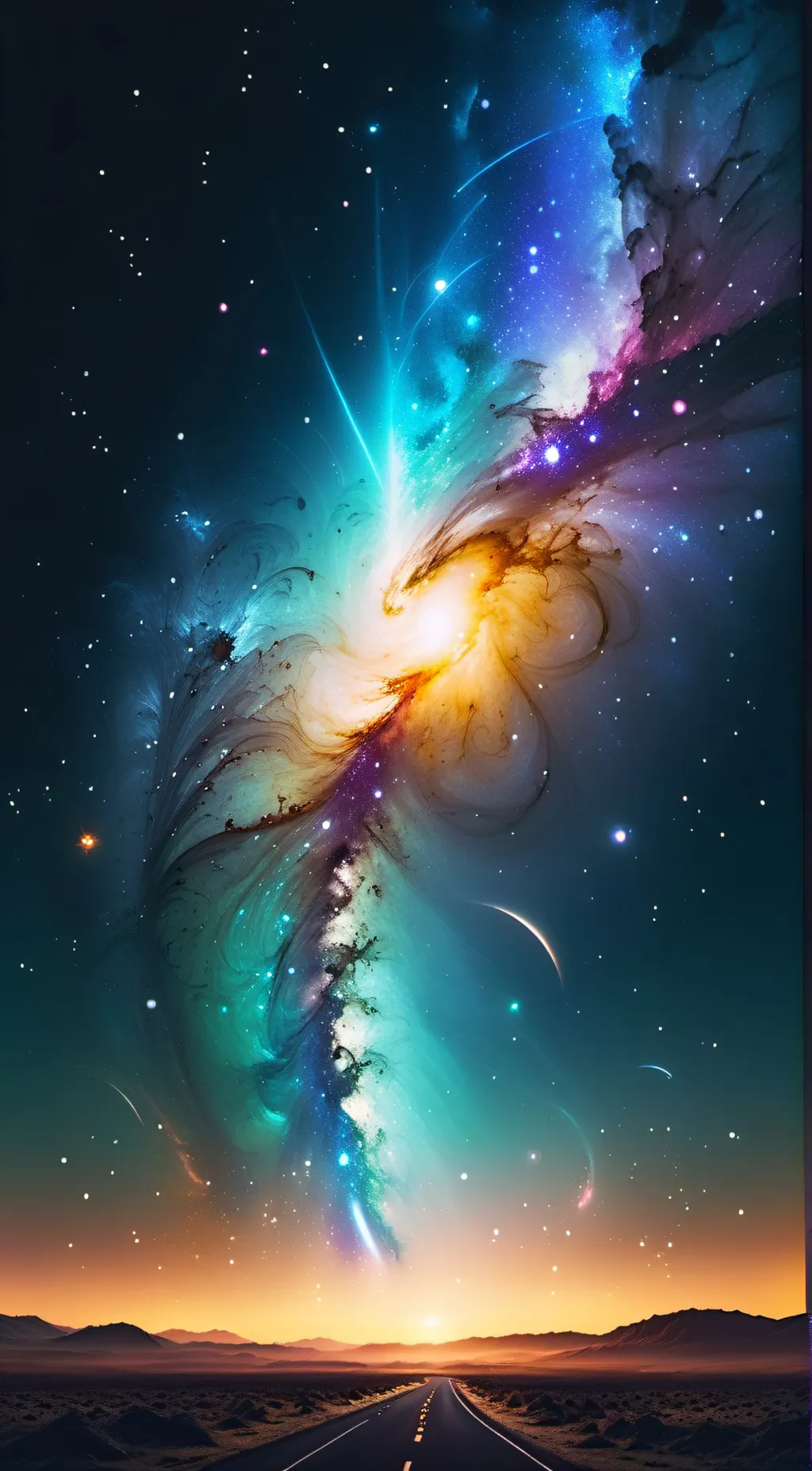 ai character: camping background