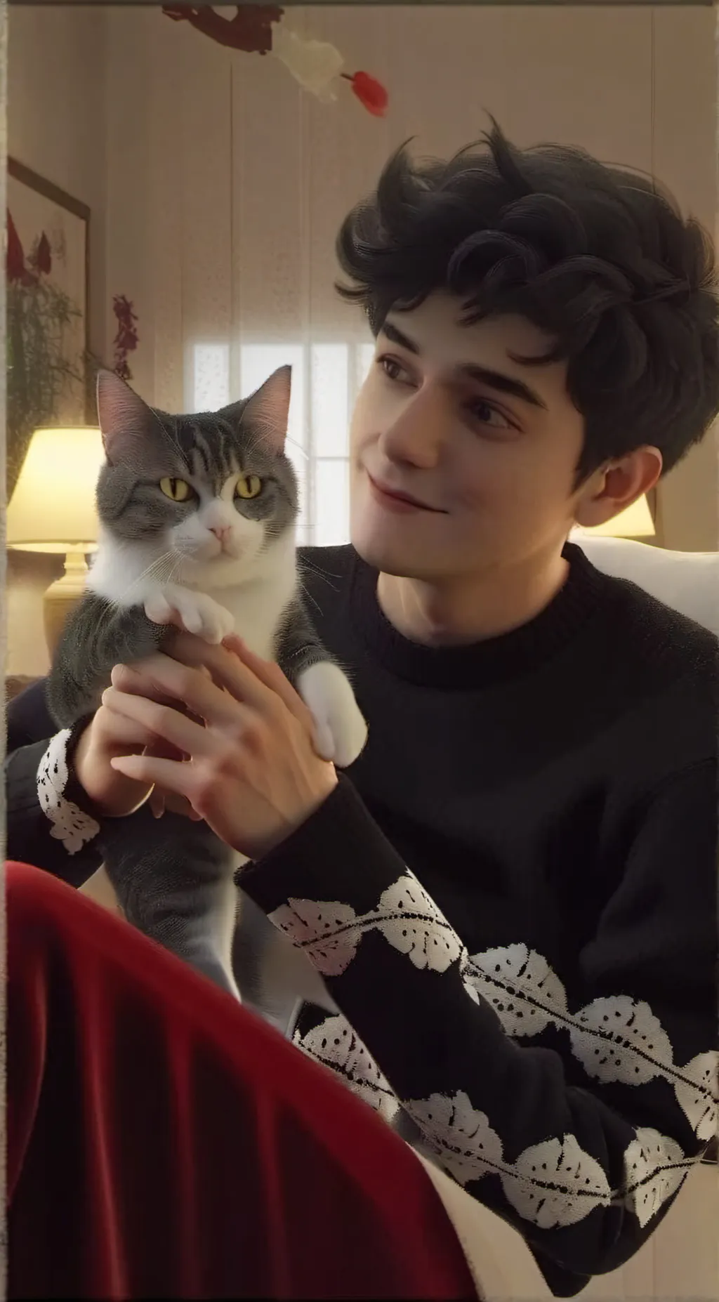 ai character: Gabe  background