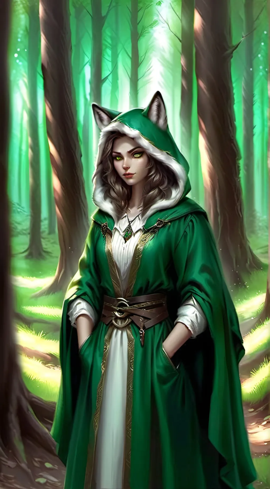 ai character: Ellie background