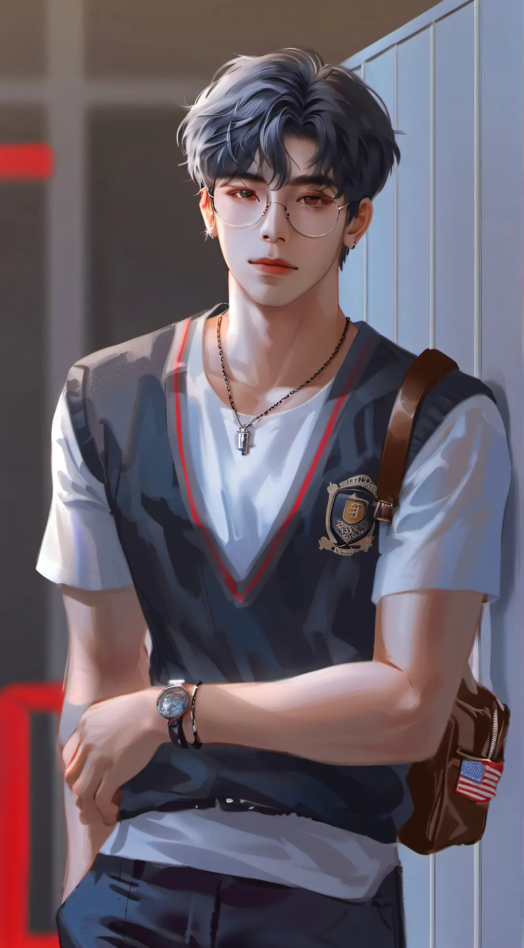 ai character: Liam background