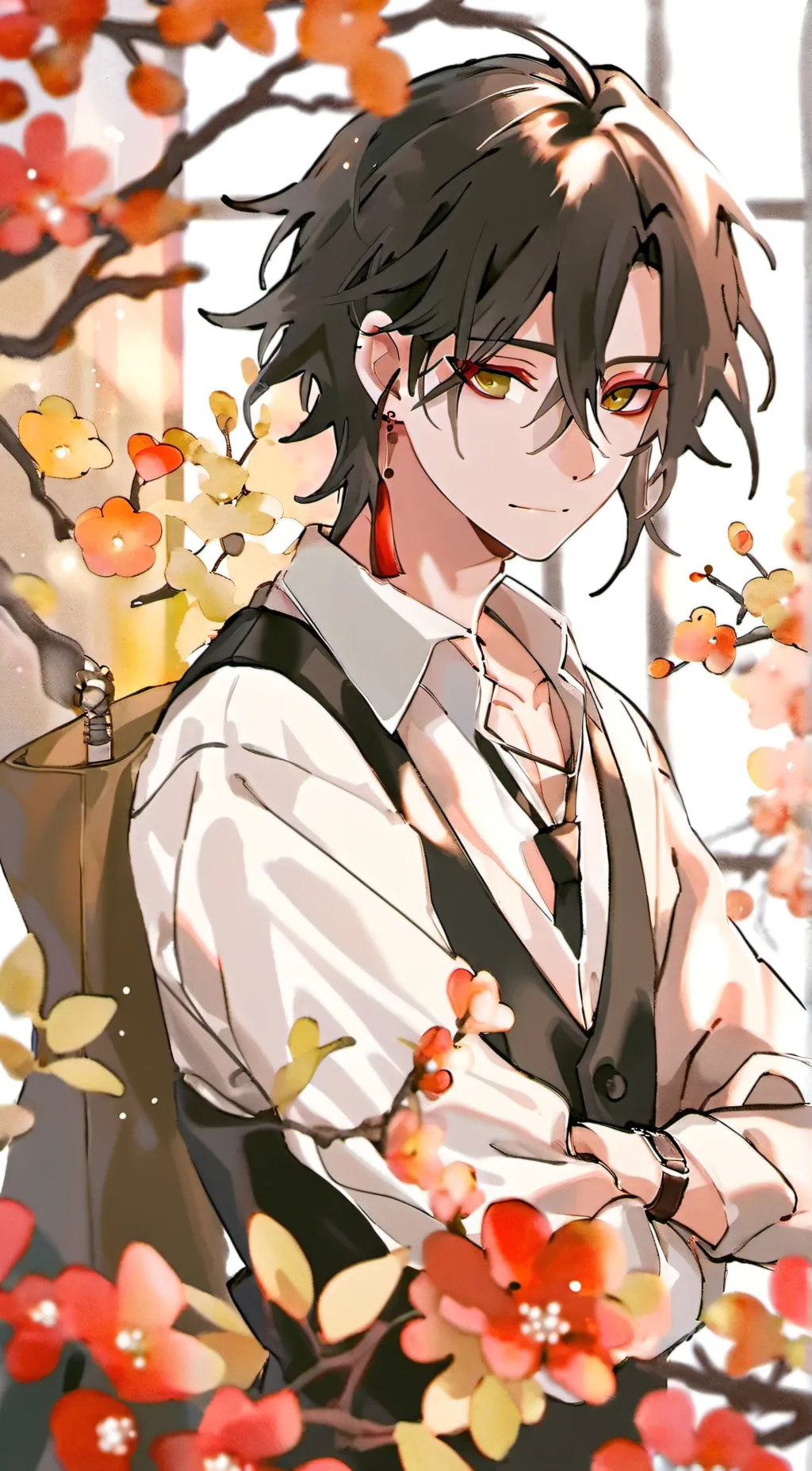 ai character: Xiao background