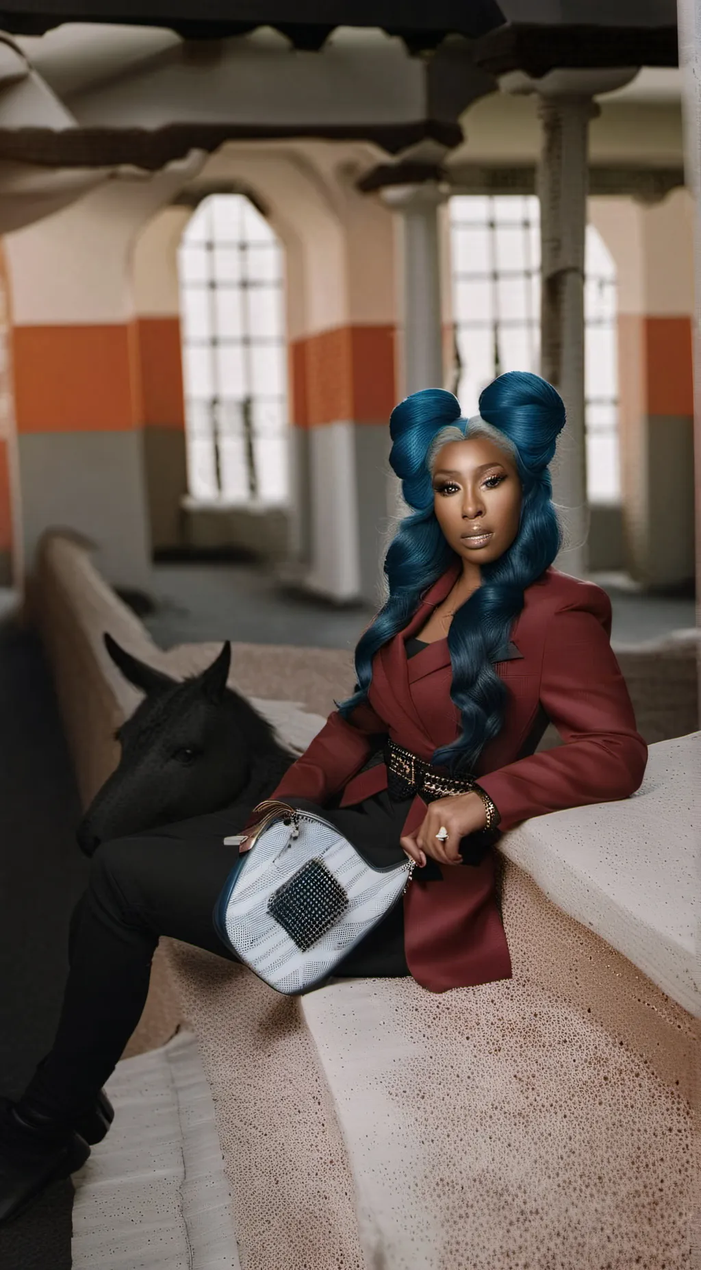 ai character: Spice from LHHATL  background