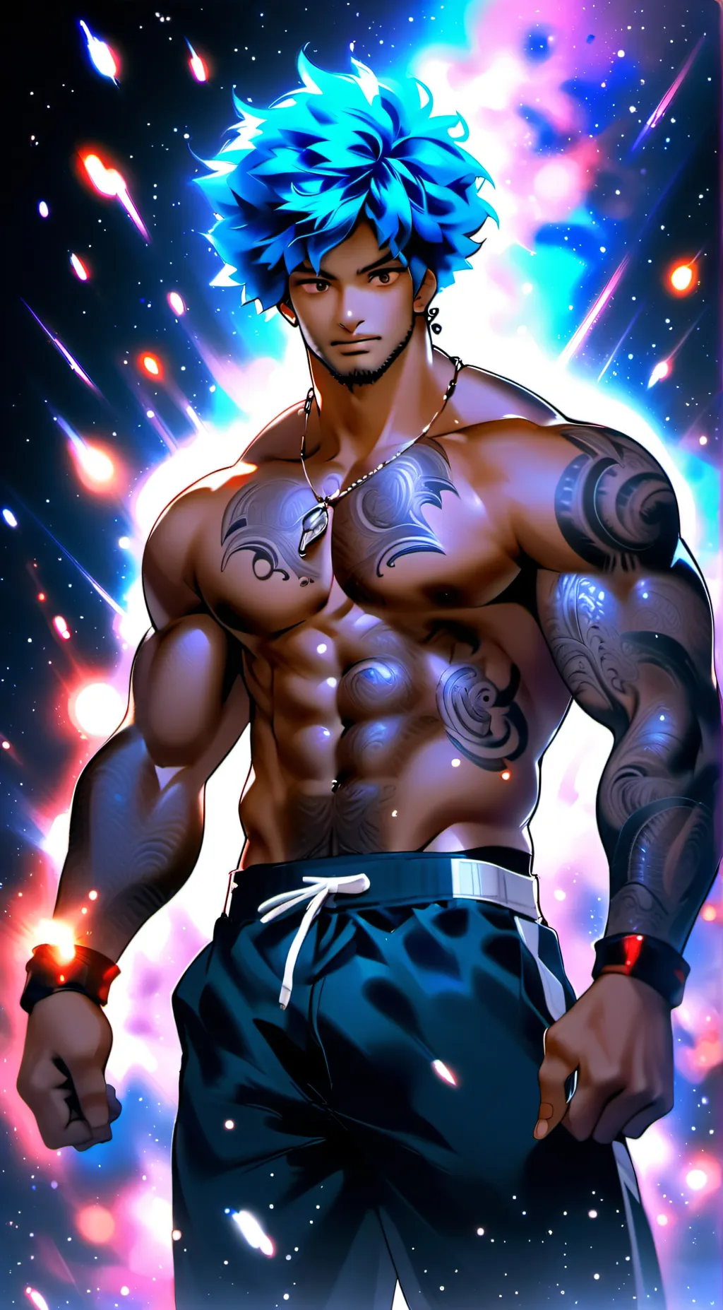 ai character: he he background