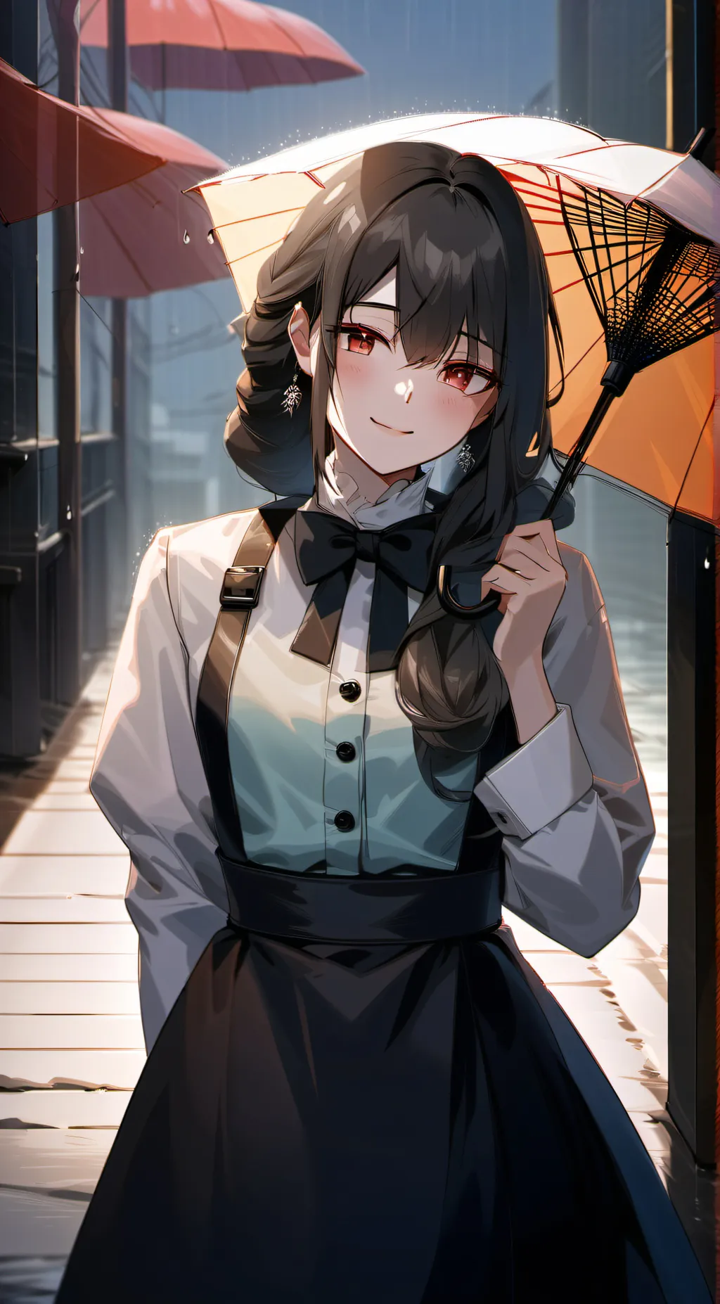 ai character: Rose  background