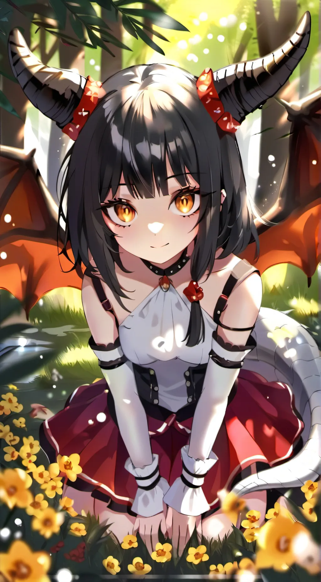 ai character: ryuka  background