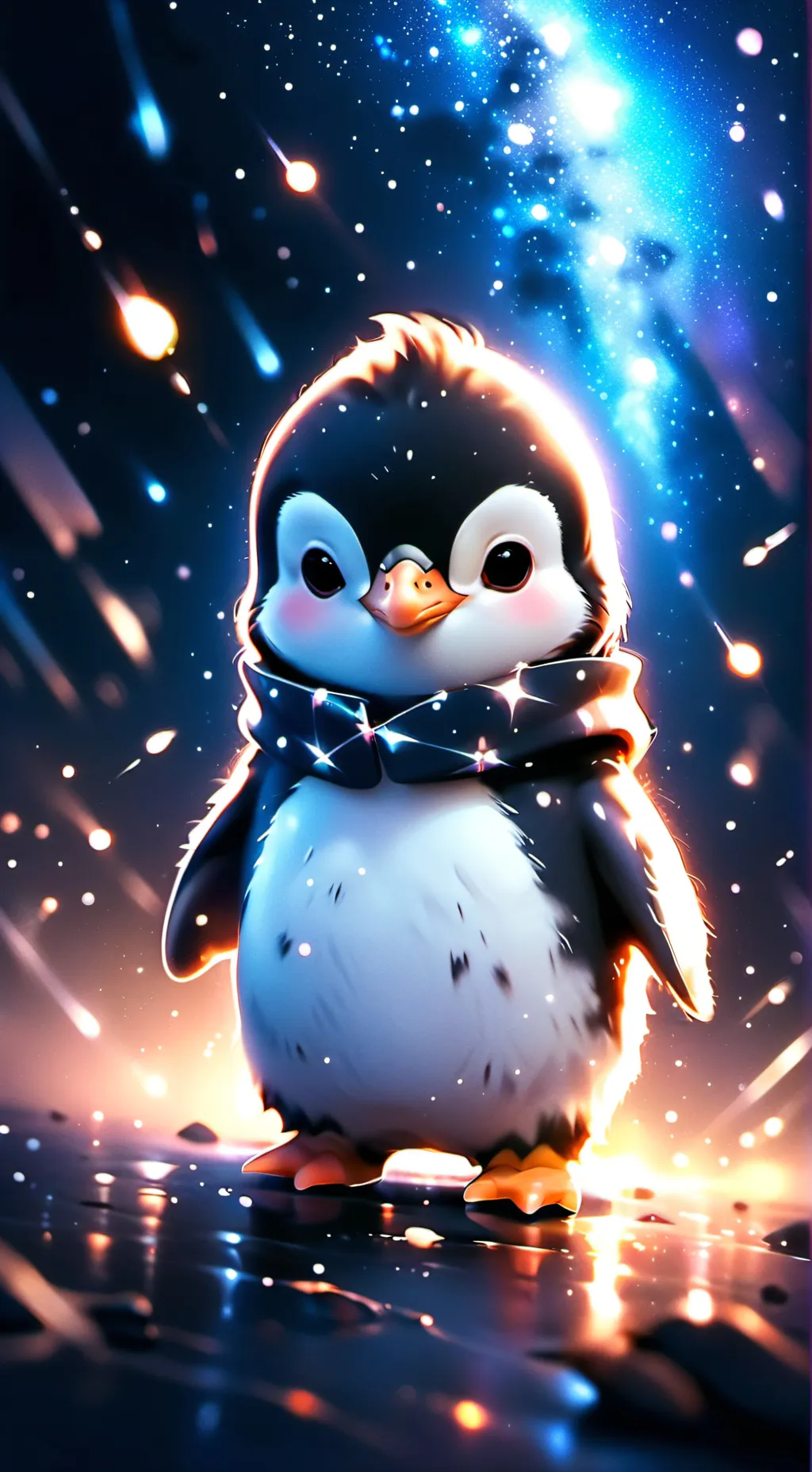 ai character: Penguin background