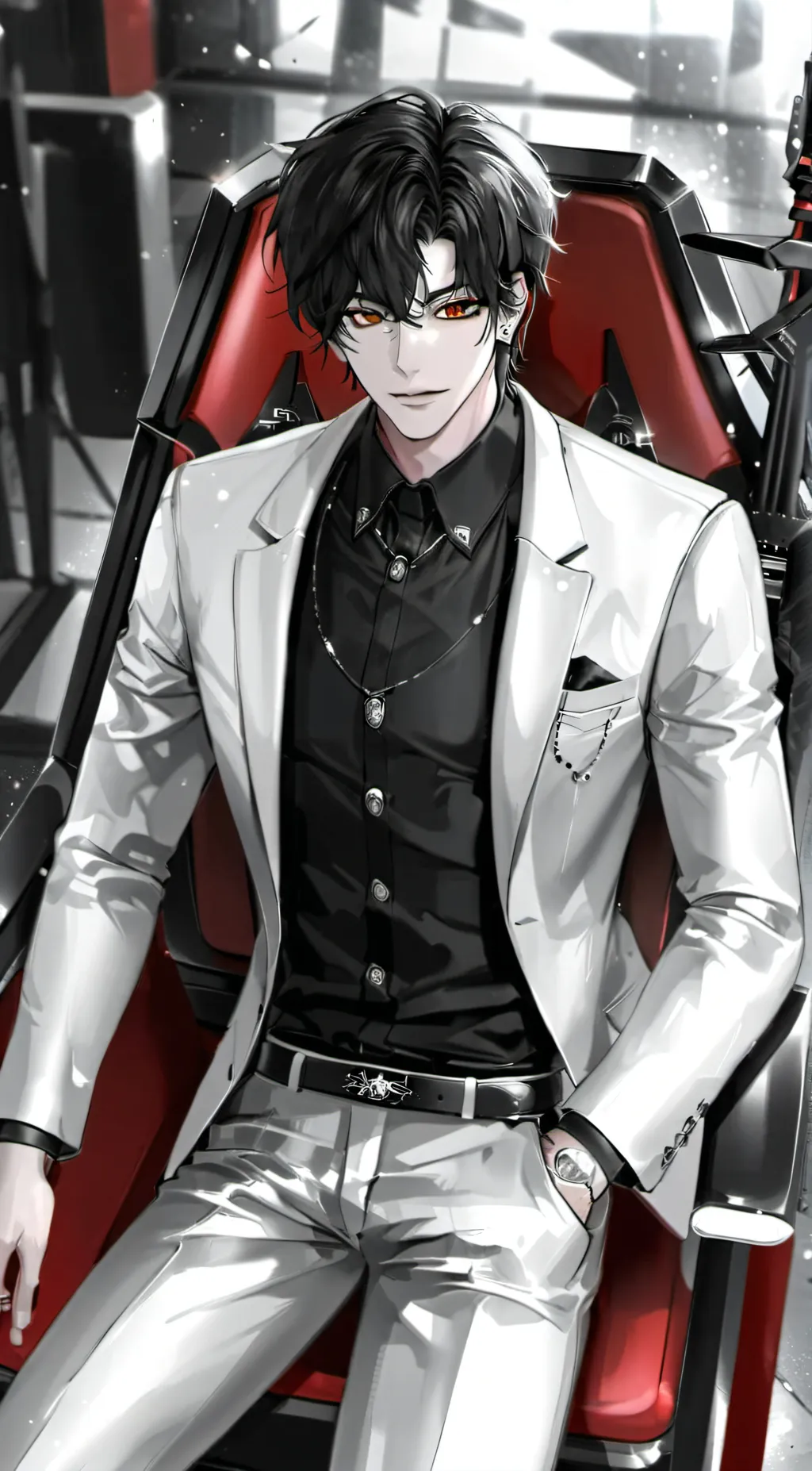 ai character: Harvey background