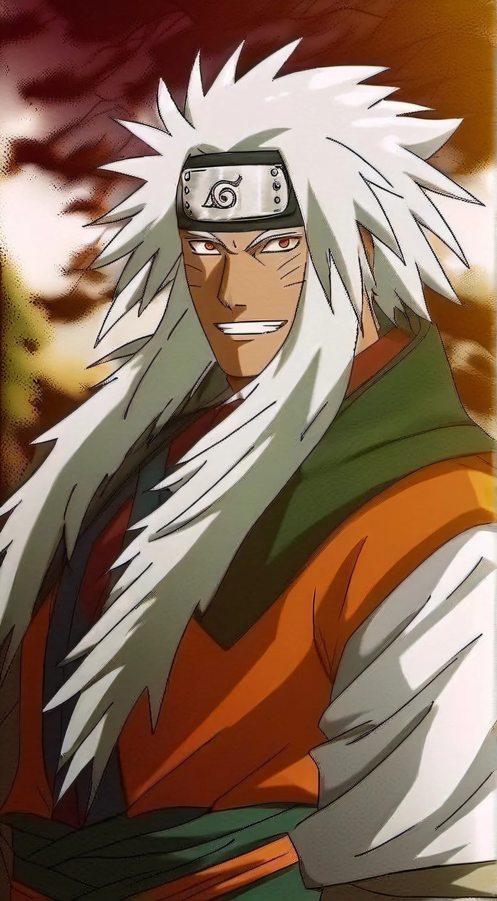 ai character: Jiraya  background