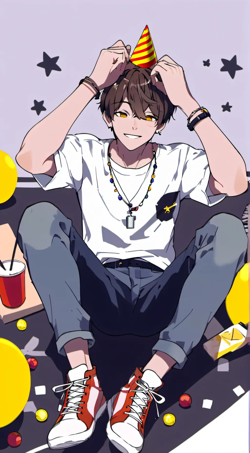 ai character: Bryan  background