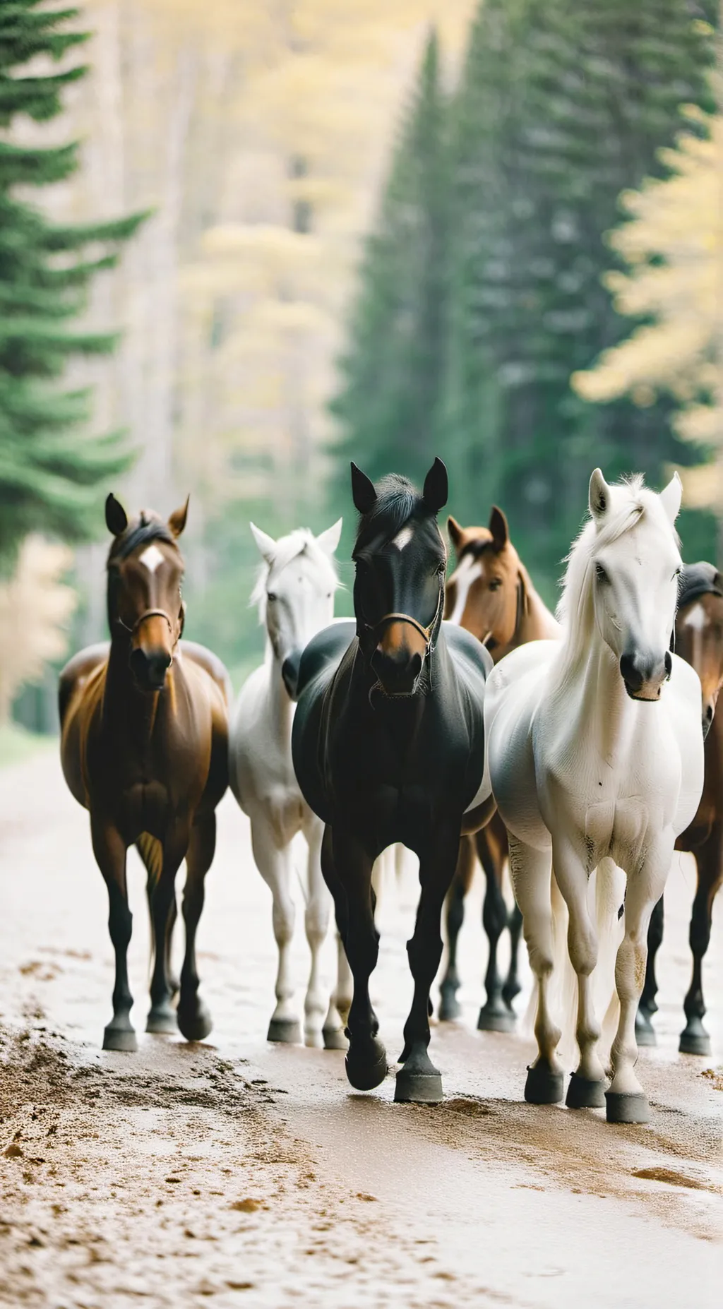 ai character: horse auction background