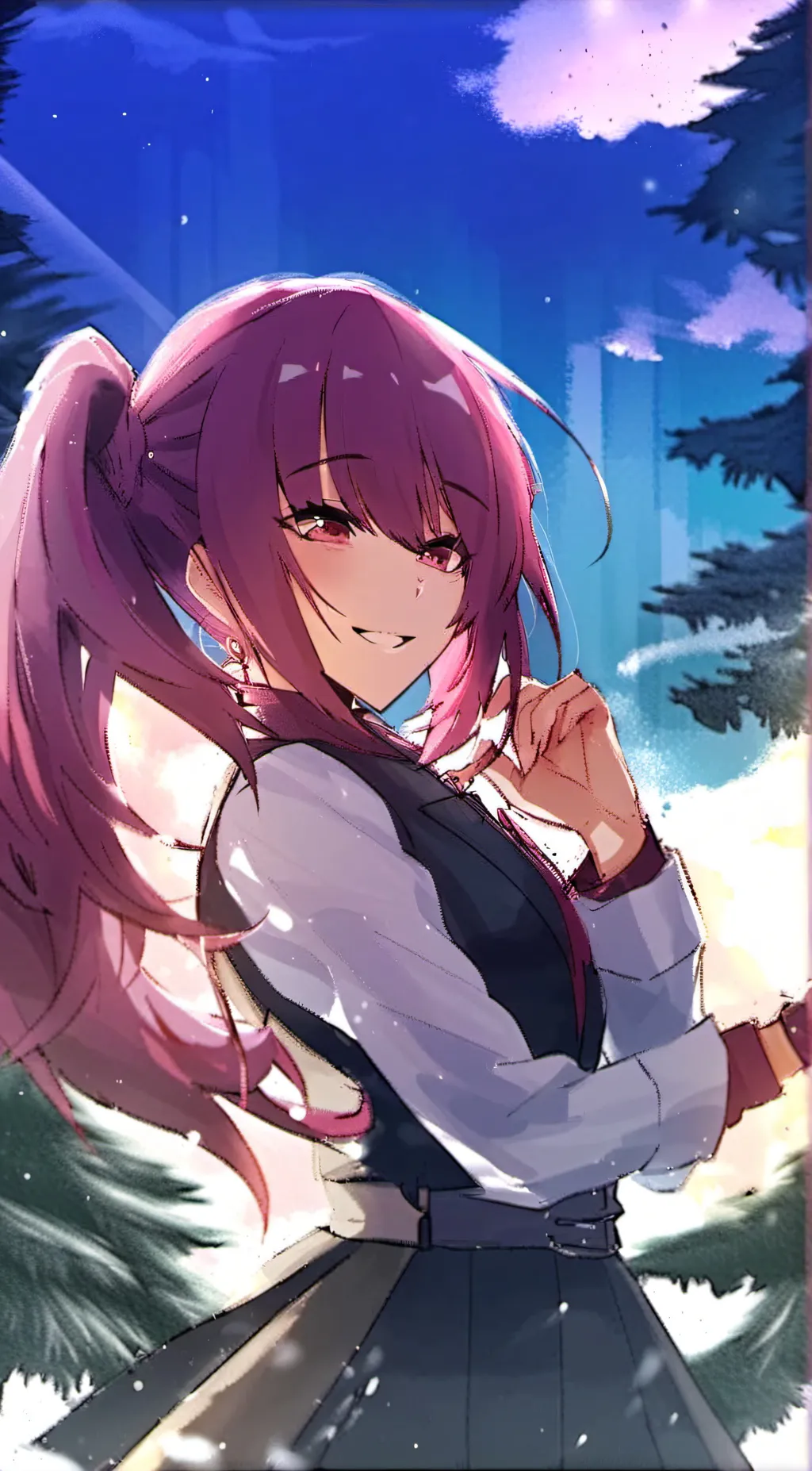 ai character: Ichika Amasawa  background