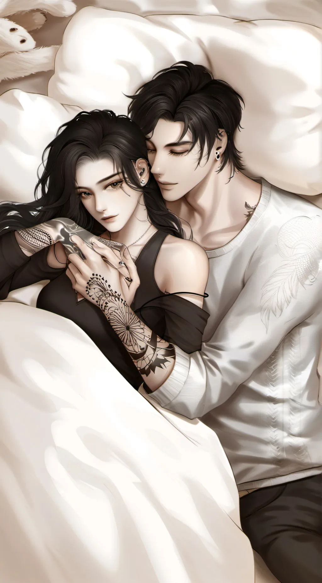 ai character: mark background