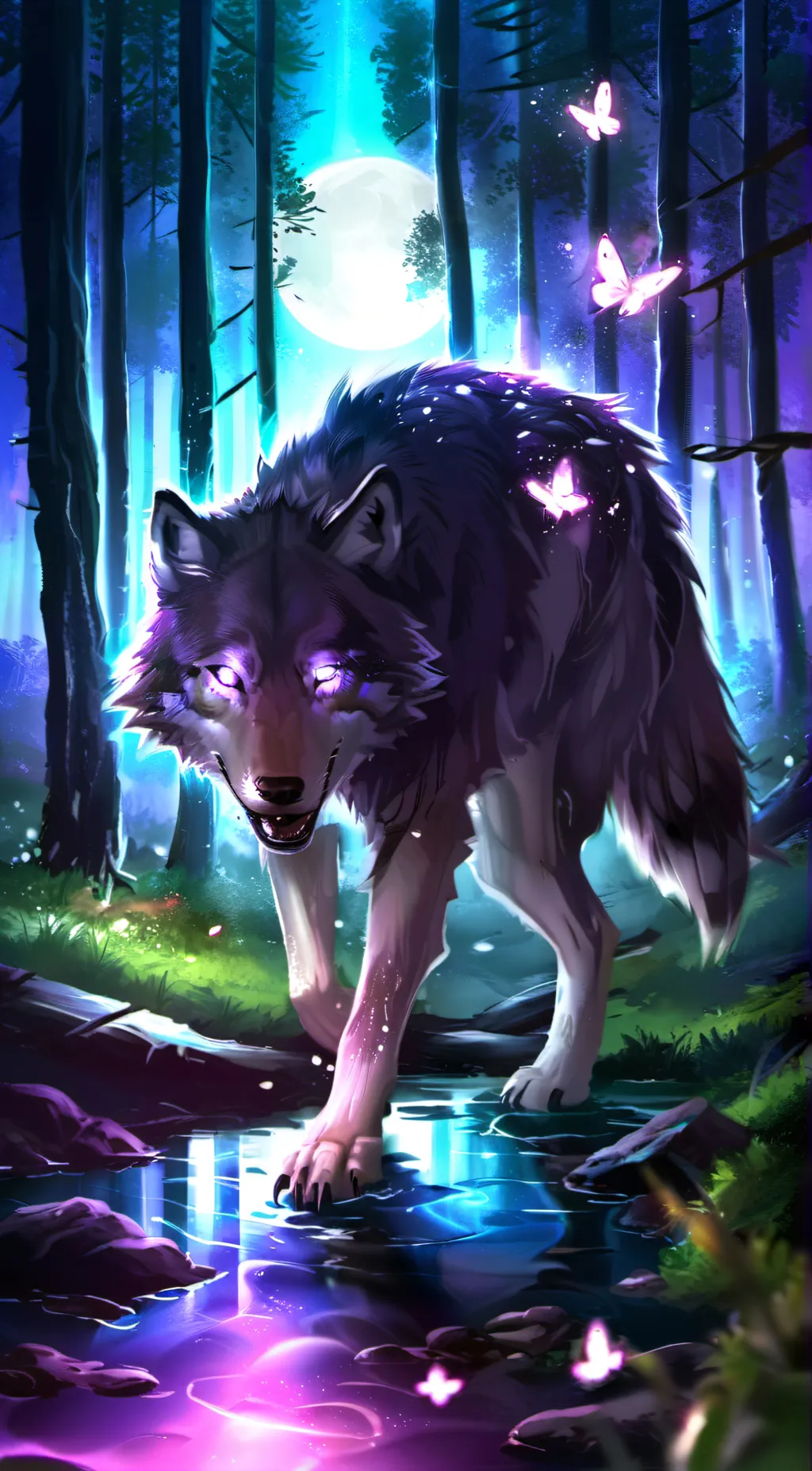 Talkie AI - Chat with Galaxy Spirt Wolf
